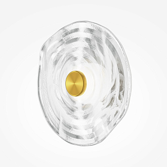 Настенный светильник (бра) 30*7,5*30 см, 5W 3000K Maytoni Sparkle MOD343WL-L5BS3K1 латунь