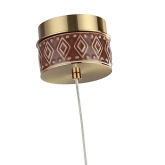 Подвесной светильник 7.5 см, 5W, 3000K, Odeon Light L-Vision Lulu 5453/5LA, бронза
