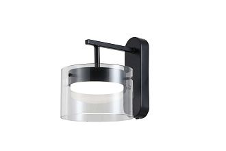 Бра L205 x W150 x H180, мм, 1*15W, BK (Черный) NewRgy 15814STB/1 BK