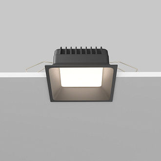 Светильник 11 см, 12W, 3000-6000K, Technical DL056-12W3-4-6K-B, черный, вр 10,4*10,4 см