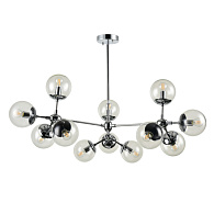 Подвесная люстра Arte Lamp A1664SP-12CC хром, диаметр 90 см