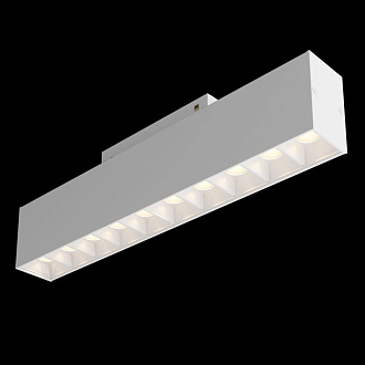 Светодиодный светильник 27 см, 20W, 4000K Maytoni Points S35 TR014-2-20W4K-W, белый трековый