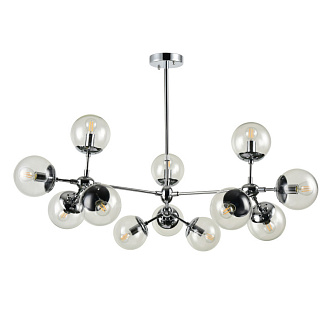 Подвесная люстра Arte Lamp A1664SP-12CC хром, диаметр 90 см