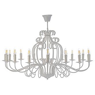 Люстра *115*133 см, 16*E14*40W, Arti Lampadari Amaro White Amaro E 1.1.16 W, Белый