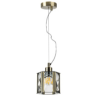 Подвес 13*19,5 см, 1*E27*40W Lightstar Limpio 722013 бронза