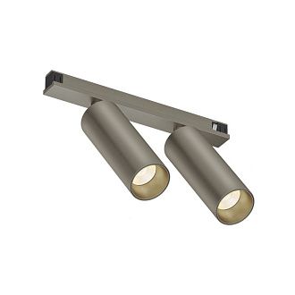 Светильник на шине 17*3,5*13,1 см, *LED*1205Lm, 3000-4000-6000K, Denkirs Shine Spot Zigbee DK5942-DN, темный никель