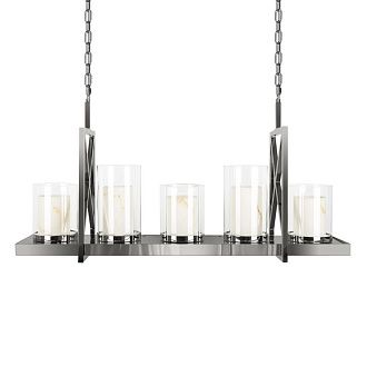 Подвесной светильник 100 см, Loft IT Candlebox 10436/1000R, никель