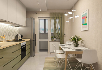 Светодиодный светильник 35 см, 18W, 3000K, Maytoni Fad MOD070PL-L18WK, белый-хром