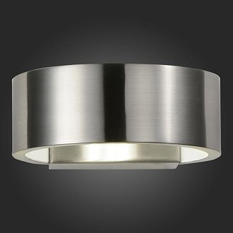 Светильник настенный 14 см, 6W 4000K ST LUCE FONDO SL591.701.01 Матовый Никель,Белый