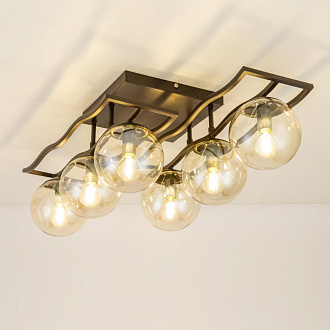 Светильник Citilux Бриз CL106265, коричневый