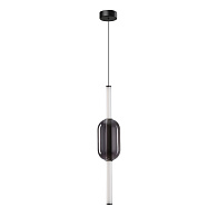 Светильник подвесной 16*60 см, 1 LED*12W, 3500 К, Arte Lamp Rigla A6837SP-12SM, Черный