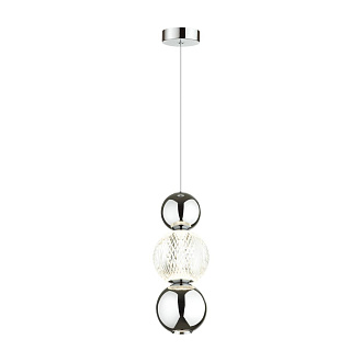Светодиодный светильник 11 см, 7W, 4000K, Odeon Light CRYSTAL 5007/7LA, хром