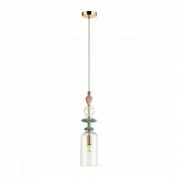 Подвесной светильник диаметр 11 см Odeon Light Bizet 4855/1 Золото