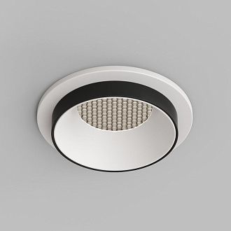 Светильник встраиваемый 9*9*4,3 см, вр 6,5 см, 1*GU10*50W, Denkirs Lemvik DK2401-BK, черный