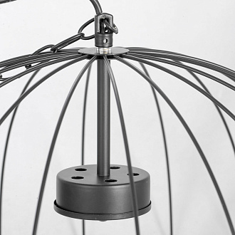 Люстра Lussole Lattice GRLSP-8216, 50*35 см, черный