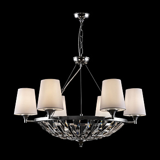 Люстра подвесная Maytoni Pantheon H021PL-06CH, диаметр 82 см, хром