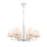 Подвесная люстра  70*90 см, 6*E14 белый Vele Luce Si VL2191L06