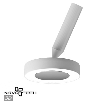 Светильник накладной светодиодный 15,5*15,5* см, LED 18W*3000 К, Novotech Over Mirror, белый, 359278