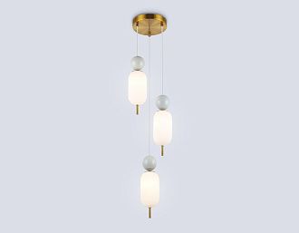 Подвесной светильник **- см, 3*G9*28W, K, Ambrella Light High Light LH53102, латунь