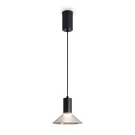 Подвесной светильник 18*200 см, LED, 6W, 3000К, Freya Lake FR6179PL-L6B черный