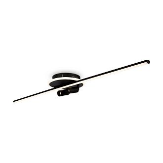 Светильник 101*20*-10 см, *LED*48W, 3000-6000K, Freya Ланс/Lans FR6056CL-L68B, Черный