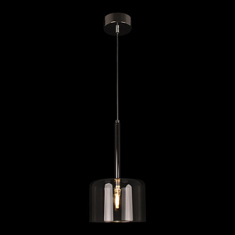 Подвесной светильник 14 см, 1*G4*5W хром Loft It Spillray 10232/A Smoke