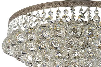 Люстра потолочная *46*35 см, 6*E27*60W, Arti Lampadari Castellana Nickel Castellana E 1.3.46.501 N, Матовый никель