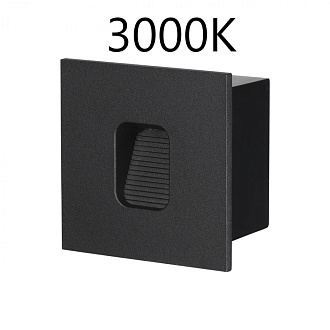 Подсветка для лестниц 8 см, 1W, 3000K, ODEON LIGHT VITTY 6650/1WL3, черный