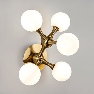 Настенный светильник 30*30*0,0000 см, G9 5xG9W, Латунь MODESTYLE MS.6116.05