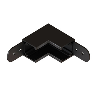 Коннектор угловой внутренний для шинопровода 5*2,7*5 см, черный Arte Lamp Optima A740706