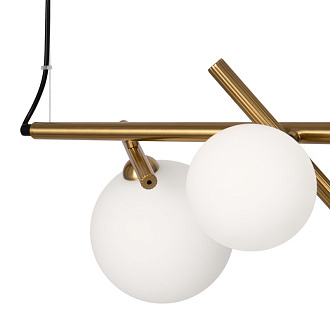 Светильник 112 см, Freya FR5259PL-06BS, латунь