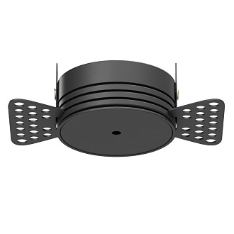 База встраиваемая 5,4*5,4*2,7 см, Maytoni Technical ACCESSORIES PA001-TRS-B черный, вр 6 см