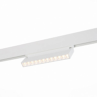 Магнитный трековый светильник 22*2 см, 12W 3000K ST LUCE SKYLINE 48 ST364.536.12 белый