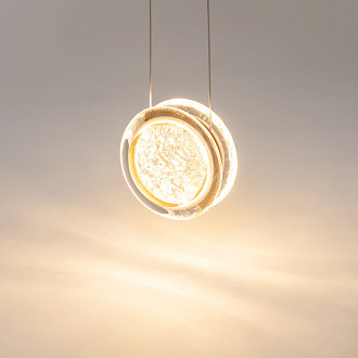 Подвесной светильник 15,6*12*319 см, LED, 3000К, Maytoni Pharao MOD361PL-L7BS3K1 латунный