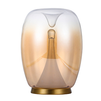 Светильник  27*36 см, 1 LED*15W, 4000 К, Divinare Campo 5875/07 TL-15, Янтарный