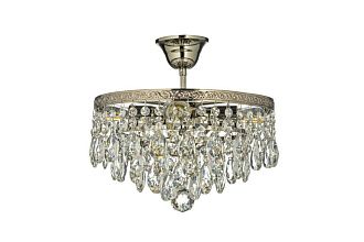Люстра потолочная *30*31 см, 4*E27*60W, Arti Lampadari Castellana Nickel Castellana E 1.3.30.602 N, Матовый никель