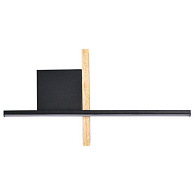 Декоративная подсветка 40 см, 8W, 3000K, Arte Lamp CHIC A2126AP-8BK, черный-дерево
