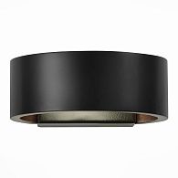 Светильник настенный 14 см, 6W 4000K ST LUCE FONDO SL591.401.01 Черный, Золото