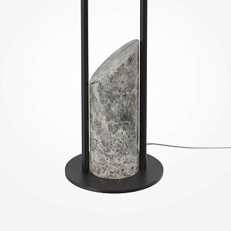 Торшер 145 см, 6W, 3000K, Maytoni Trust MOD460FL-L6B3K, черный