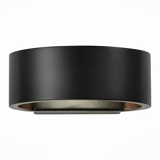 Светильник настенный 14 см, 6W 4000K ST LUCE FONDO SL591.401.01 Черный, Золото