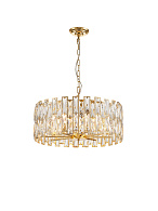 Люстра Ø600 x H230 (1200), мм, 8*40W (320W), H GOLD (Золото) NewRgy B65-ф600*H230 H GOLD