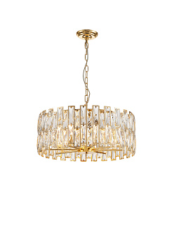 Люстра Ø600 x H230 (1200), мм, 8*40W (320W), H GOLD (Золото) NewRgy B65-ф600*H230 H GOLD