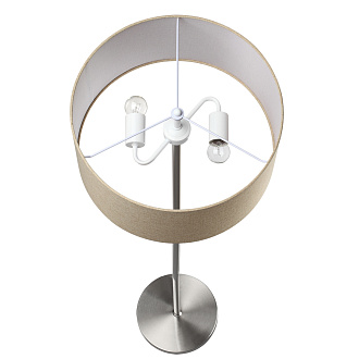 Торшер 156 см, Lumion 8250/2F, никель