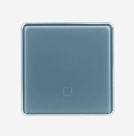 Радиовыключатель сенсорный HiTE PRO SN-R1 (Серо-голубой, закругленные углы) HPSW-SNR1-GB