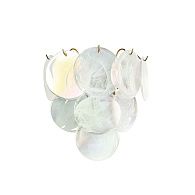 Настенный светильник 33 см, LOFT IT Lolly 10492W Pearl, золото