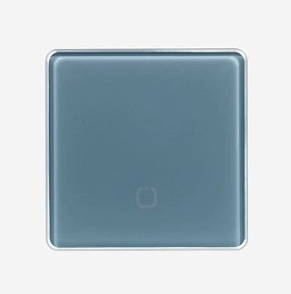 Радиовыключатель сенсорный HiTE PRO SN-R1 (Серо-голубой, закругленные углы) HPSW-SNR1-GB
