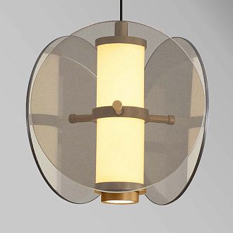 Подвес 20*21-174,5 см, 1*LED, 7,2W, 3000K, Favourite Fada 4625-1P, латунь