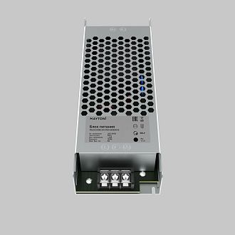 Блок питания 24V 150W к светодиодной ленте Led Strip 821003 16,6*5,8*-2,8 см, Maytoni 821003, Серый