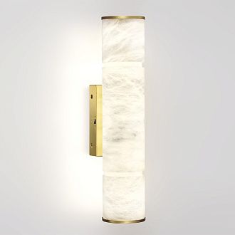 Бра 40 см, 12W, 3000/4000K, Odeon Light MARBELLA 6674/12WA, латунь