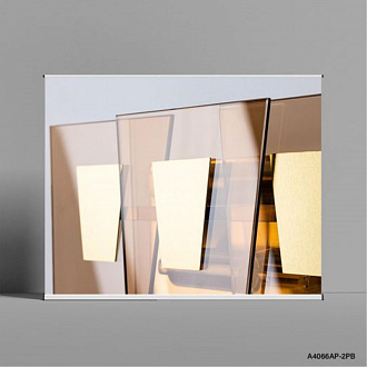 Светильник настенный 11*30*21 см, 2*E14 полированная медь Arte lamp Sophia A4066AP-2PB